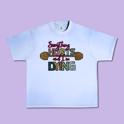 Everything Hurts And I M Dying Urban Heavy Tee Designed By Bettercallsaul