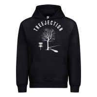 Black Disc Golf Funny Sports Tree Disc Golf Player Urban Hoodie - tuanDangUi