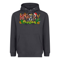 Smoke Merry Christmas Heavyweight Hoodie - CowhideDigitalArt