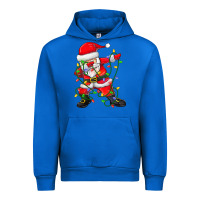 Cobalt Dabbing Santa Christmas Tree Lights Urban Hoodie - tuanDangUi