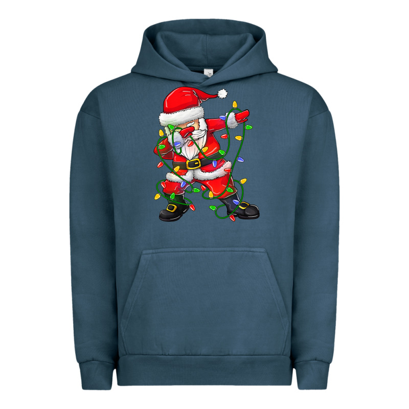 Dabbing Santa Christmas Tree Lights Urban Hoodie by tuanDangUi | Teevron