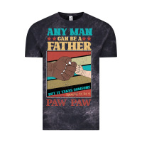 Cloud Black Any man can be a father But it take someone special to be a Pawpaw Vintage Tee - Bettercallsaul