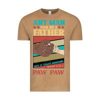 Vintage Camel Any man can be a father But it take someone special to be a Pawpaw Vintage Tee - Bettercallsaul