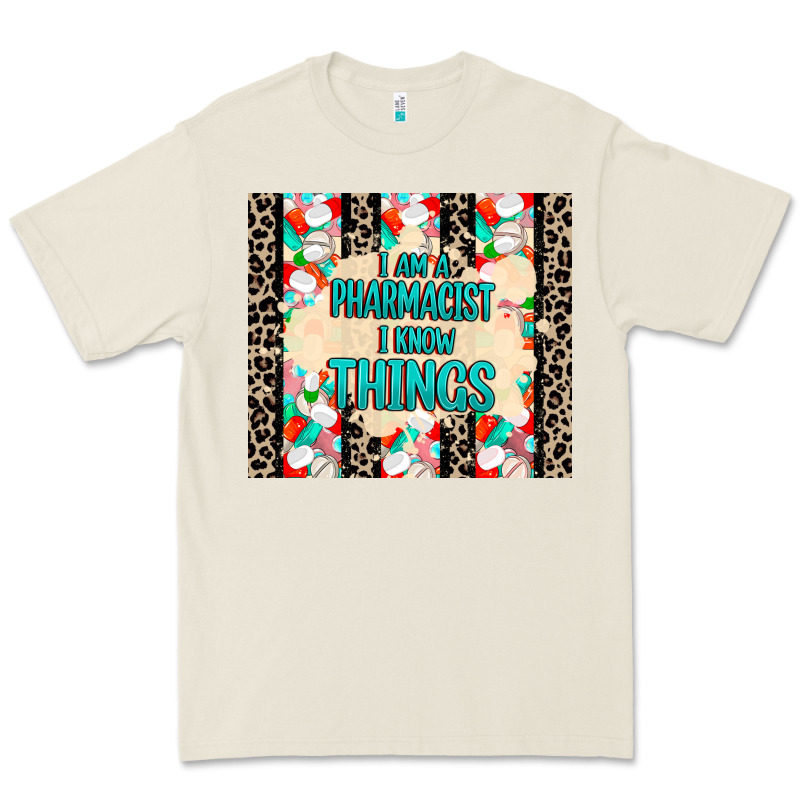I Am A Pharmacist I Know Things Premium Tee by MaliasSmallBusiness | Teevron