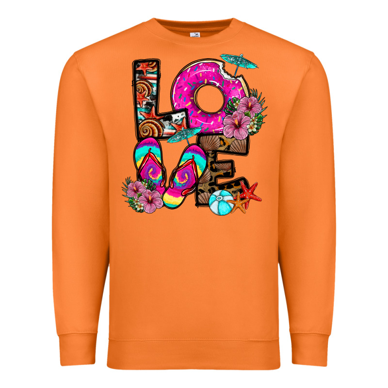 Love Summer Premium Sweatshirt by CowhideDigitalArt | Teevron