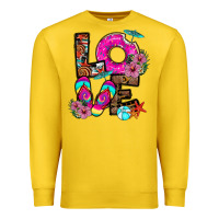 Lemon Love Summer Premium Sweatshirt - CowhideDigitalArt