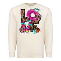 Sandshell Love Summer Premium Sweatshirt - CowhideDigitalArt