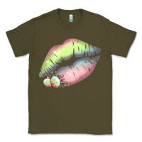 Army Green Pastel Color Easter Lips Classic Tee - Bettercallsaul