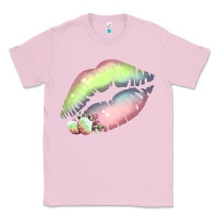 Bubblegum Pink Pastel Color Easter Lips Classic Tee - Bettercallsaul