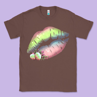 Pastel Color Easter Lips Classic Tee Designed By Bettercallsaul
