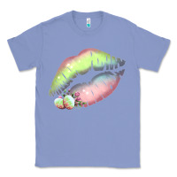 Colony Blue Pastel Color Easter Lips Classic Tee - Bettercallsaul