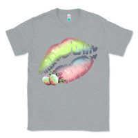 Heather Grey Pastel Color Easter Lips Classic Tee - Bettercallsaul