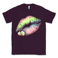 Plum Pastel Color Easter Lips Classic Tee - Bettercallsaul