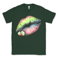 Sports Green Pastel Color Easter Lips Classic Tee - Bettercallsaul
