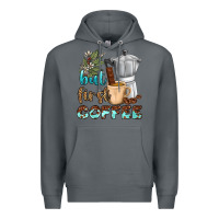 Rock coffee cups but first coffee bbs Premium Hoodie - BundleAndBundleShop