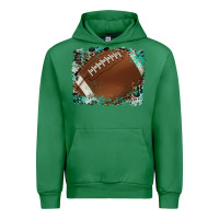 Emerald sports football background Urban Hoodie - Artiststas