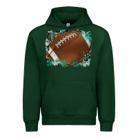 Forest Green sports football background Urban Hoodie - Artiststas