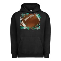 Pigment Black sports football background Urban Hoodie - Artiststas