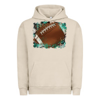 Pigment French Oak sports football background Urban Hoodie - Artiststas