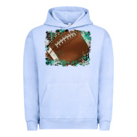 Pigment Grape Ice sports football background Urban Hoodie - Artiststas