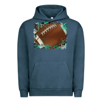 Pigment Midnight Navy sports football background Urban Hoodie - Artiststas