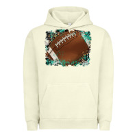Pigment Pistachio sports football background Urban Hoodie - Artiststas