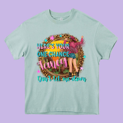 Heres Your One Chance Fancy Heavy Core Tee Designed By Nancycooperartshop