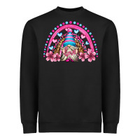 Black valentine's day rainbow gnome olivia Heavyweight Sweatshirt - OliviaCreatesArt