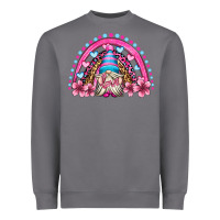 Storm valentine's day rainbow gnome olivia Heavyweight Sweatshirt - OliviaCreatesArt
