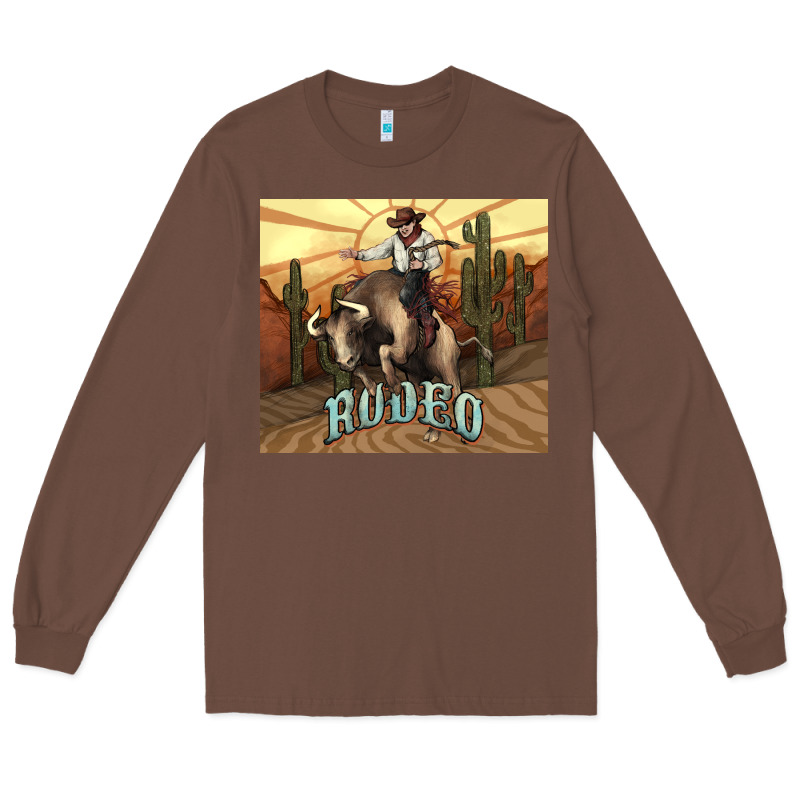 Rodeo Cowboy Bullfighter Western 20oz Skinny Long Sleeve Tee by HowdyJamesFarm | Teevron