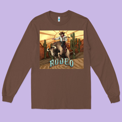 Rodeo Cowboy Bullfighter Western 20oz Skinny Long Sleeve Tee Designed By Howdyjamesfarm
