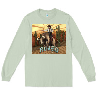 Matcha Rodeo Cowboy bullfighter western 20oz skinny Long Sleeve Tee - HowdyJamesFarm