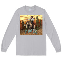 Moon Dust Rodeo Cowboy bullfighter western 20oz skinny Long Sleeve Tee - HowdyJamesFarm