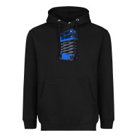 Black scissor lift Heavyweight Hoodie - LillyAllenDesigns