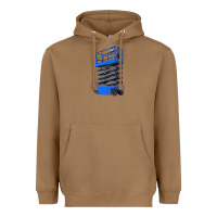 Toasted Coconut scissor lift Heavyweight Hoodie - LillyAllenDesigns