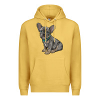 Antique Gold french bulldog Premium Hoodie - RanaPortraitStore