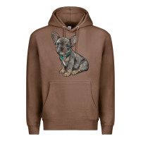 Chestnut french bulldog Premium Hoodie - RanaPortraitStore