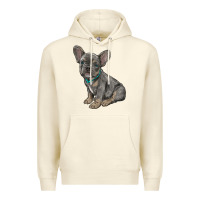Sandshell french bulldog Premium Hoodie - RanaPortraitStore