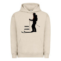 Pigment French Oak nighttime ski adventure Urban Hoodie - tuanDangUi