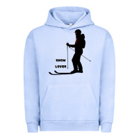 Pigment Grape Ice nighttime ski adventure Urban Hoodie - tuanDangUi