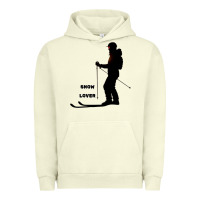 Pigment Pistachio nighttime ski adventure Urban Hoodie - tuanDangUi