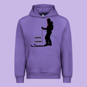 Nighttime Ski Adventure Urban Hoodie Designed By Tuandangui