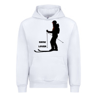 White nighttime ski adventure Urban Hoodie - tuanDangUi