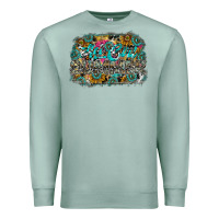 Seafoam hot mom summer Premium Sweatshirt - CowhideDigitalArt