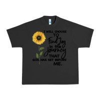Pigment Black I Will Choose To Find Joy In The Journey That God Urban Heavy Tee - Bettercallsaul