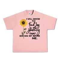 Salmon I Will Choose To Find Joy In The Journey That God Urban Heavy Tee - Bettercallsaul