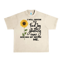 Sandshell I Will Choose To Find Joy In The Journey That God Urban Heavy Tee - Bettercallsaul