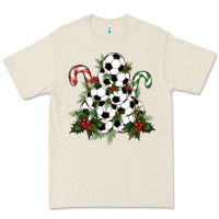 Bone Lightning Soccer Christmas Tree Premium Tee - RanaPortraitStore