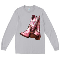 Moon Dust Cowgirl boots Long Sleeve Tee - HowdyJamesFarm