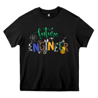 Black future engineer Heavy Core Tee - NancyCooperArtShop